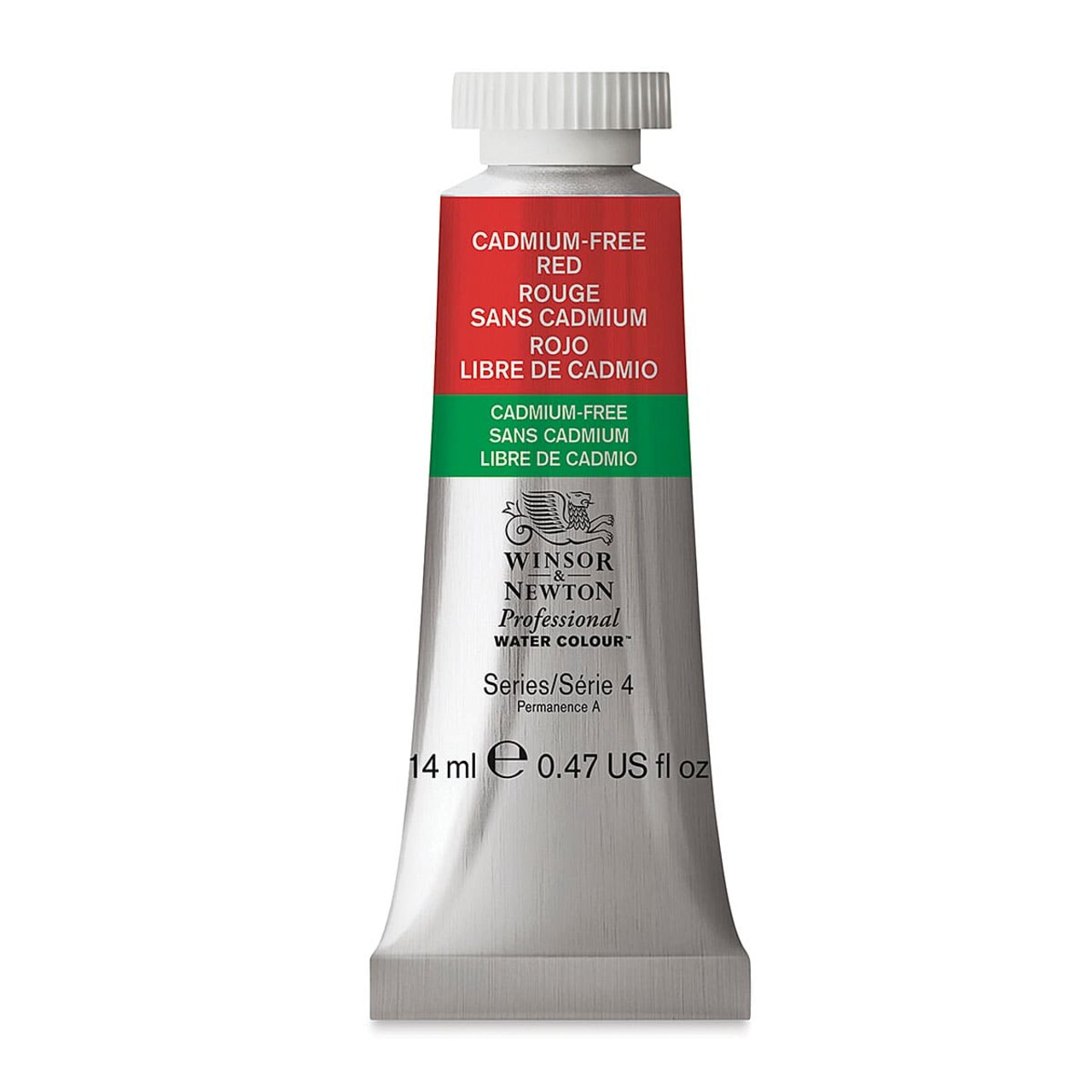 Winsor & Newton Professional Watercolor - Cadmium-Free Red, 14 ml tube